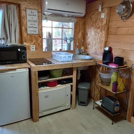 בקתה Casa Di Legnu ,charmant Avec Piscine פטרימוניו